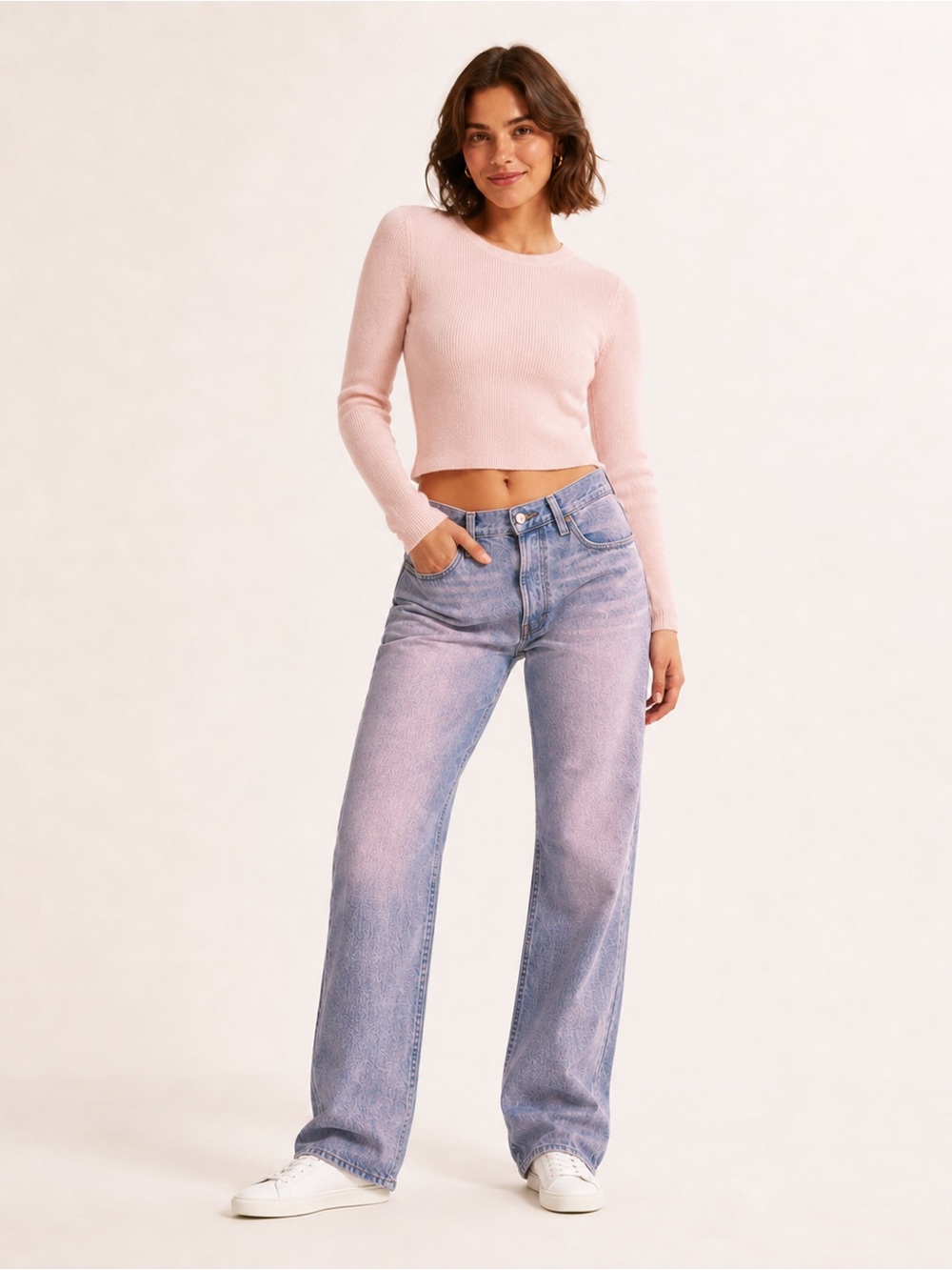 Levi’s Womens 32 501 90s Artificial Finish Straight Leg Jeans Pink Wash Vintage